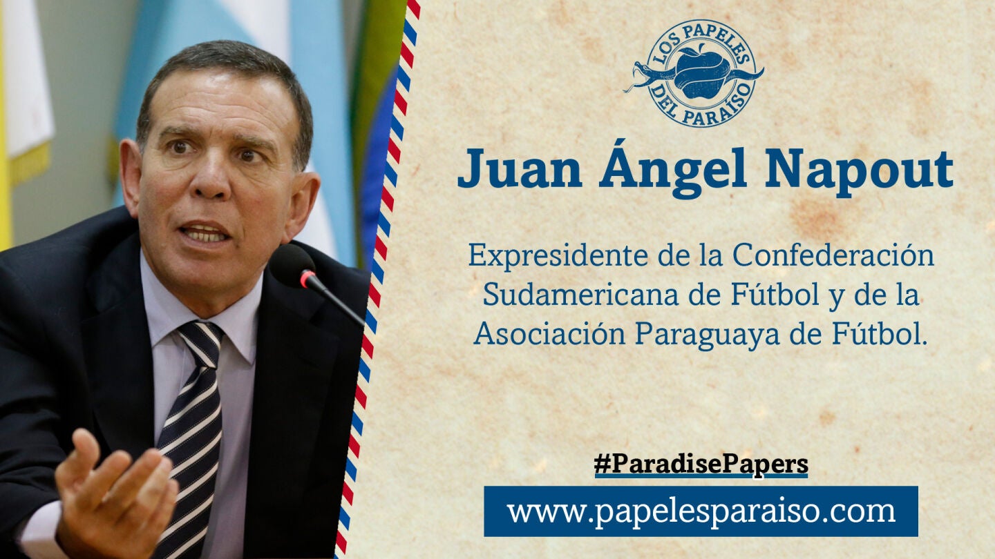 Juan &Aacute;ngel Napout, expresidente de la Confederaci&oacute;n Sudeamericana de F&uacute;tbol