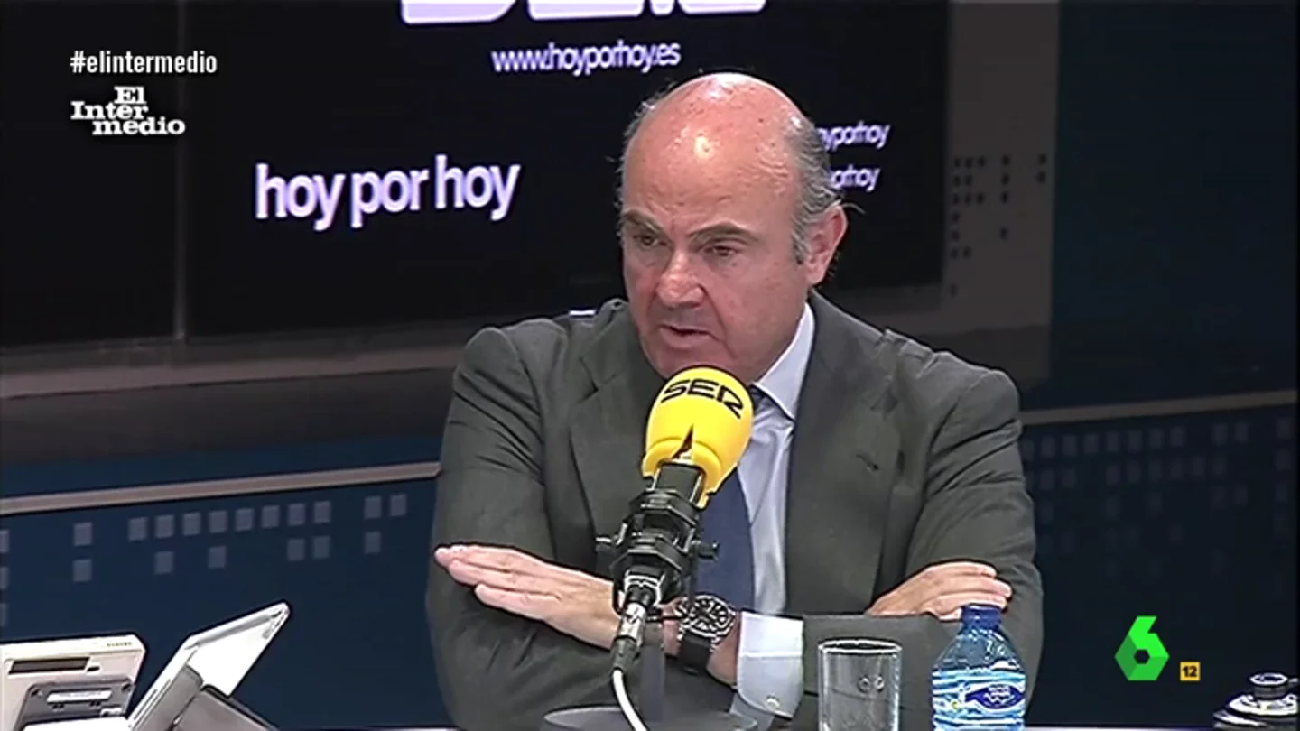Luis de Guindos en Cadena Ser Luis de Guindos en Cadena Ser
