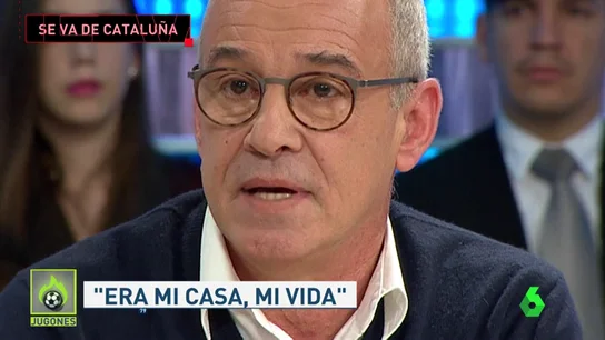 Julio Alberto anuncia emocionado que deja Cataluña: "Me vuelvo a Asturias" Julio Alberto anuncia emocionado que deja Cataluña: "Me vuelvo a Asturias"