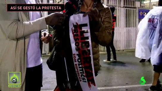 ''¿CÓMO SE ORGANIZÓ LA PROTESTA POLÍTICA EN EL CAMP NOU?'' ''¿CÓMO SE ORGANIZÓ LA PROTESTA POLÍTICA EN EL CAMP NOU?''