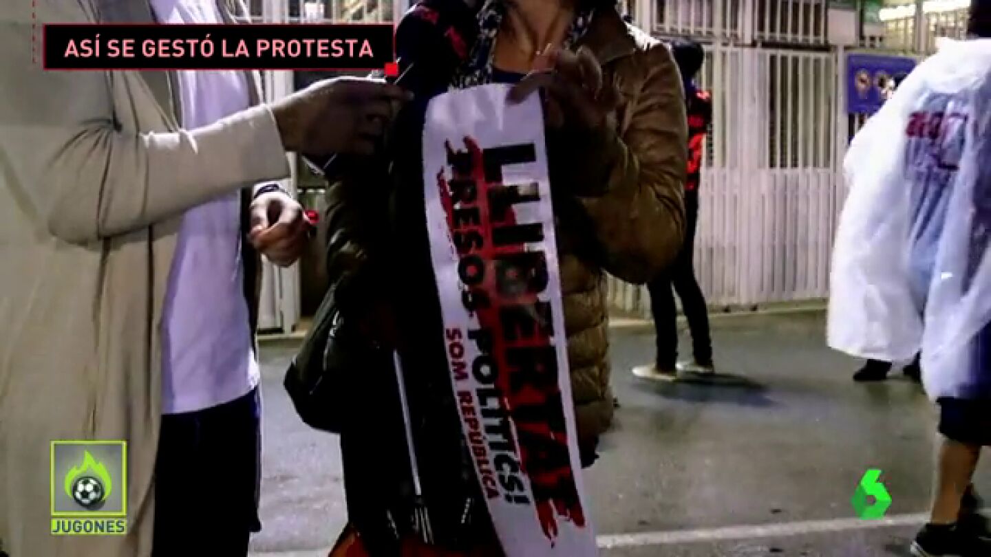 ''&iquest;C&Oacute;MO SE ORGANIZ&Oacute; LA PROTESTA POL&Iacute;TICA EN EL CAMP NOU?''