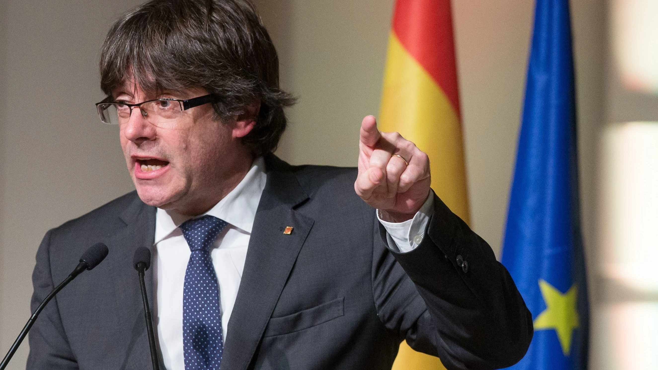 El expresidente de la Generalitat catalana Carles Puigdemont 