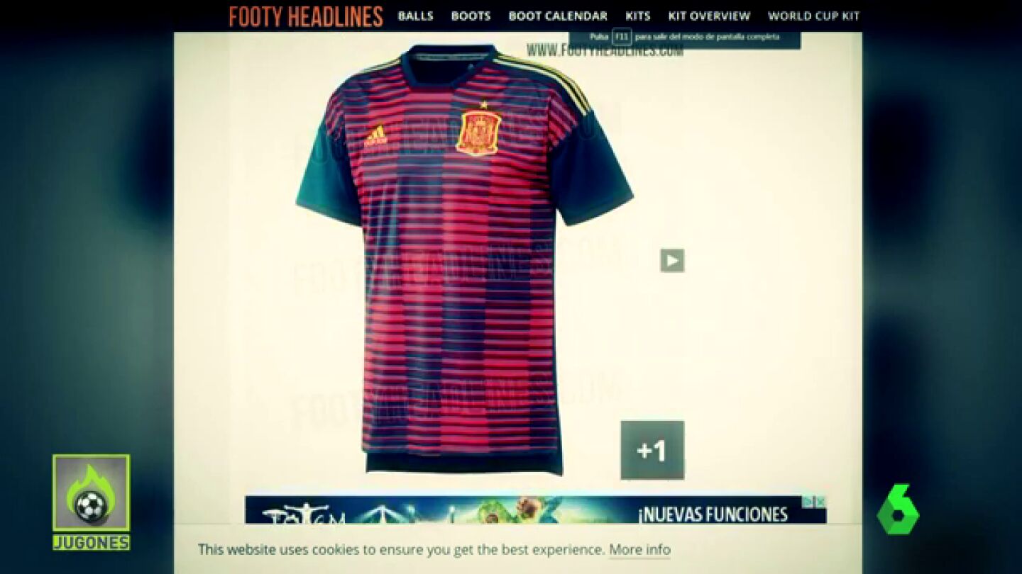 &iexcl;La camiseta de calentamiento tambi&eacute;n levanta la pol&eacute;mica!