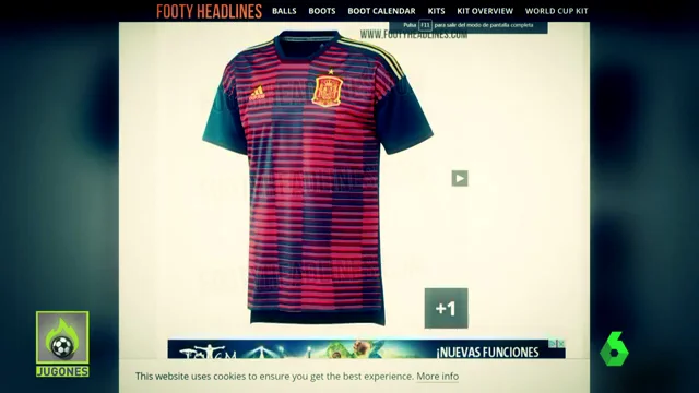 ¡La camiseta de calentamiento también levanta la polémica!