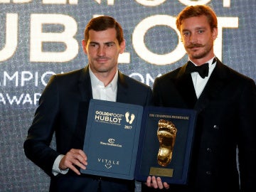 Iker Casillas, premio Golden Foot 2017 Iker Casillas, premio Golden Foot 2017