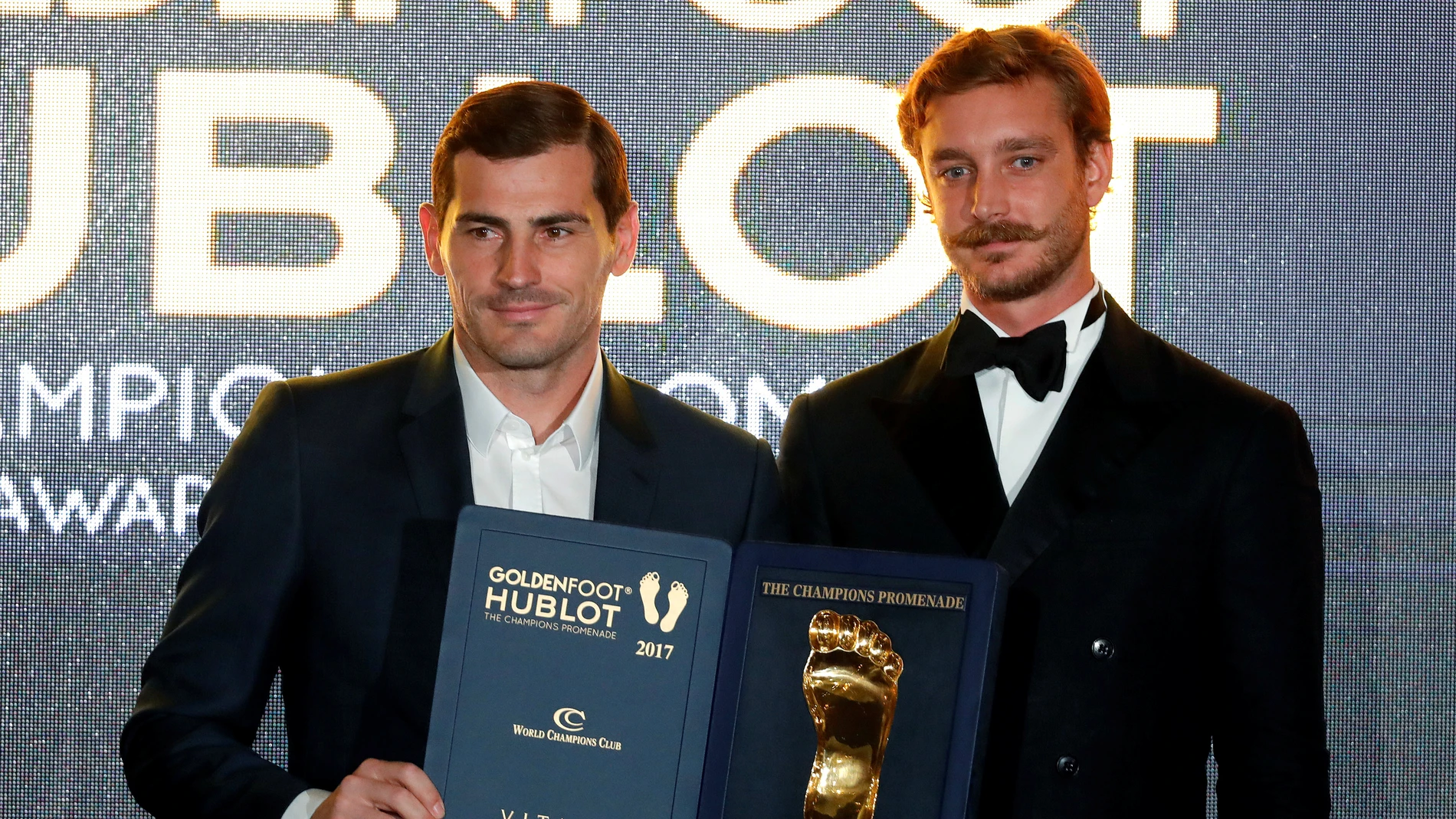 Iker Casillas, premio Golden Foot 2017