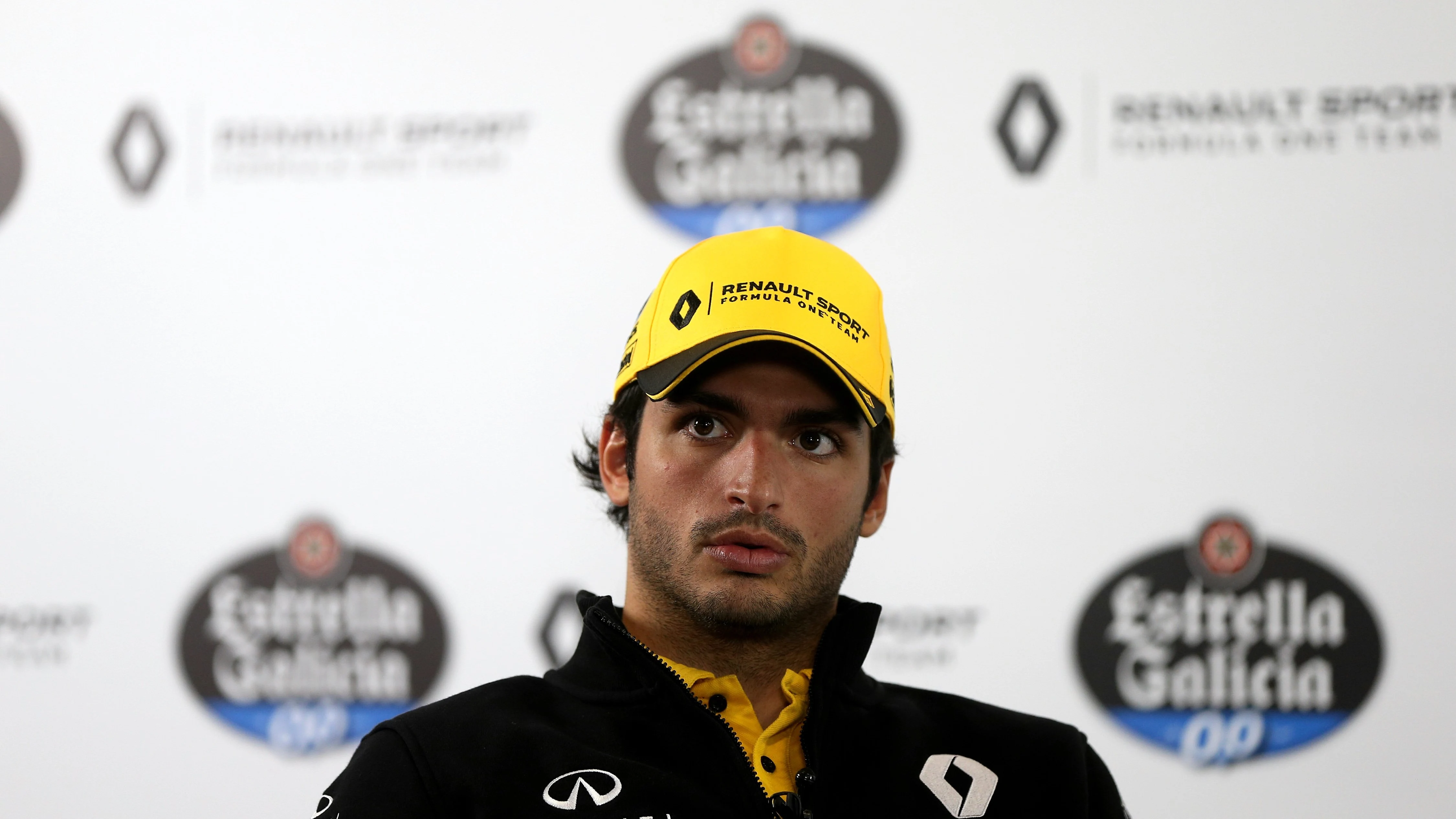 Carlos Sainz, en un acto publicitario