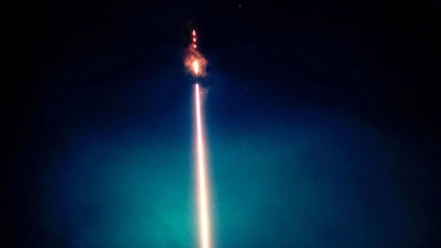 Imagen de una prueba nuclear realizada por EEUU en el espacio en los 60 Imagen de una prueba nuclear realizada por EEUU en el espacio en los 60