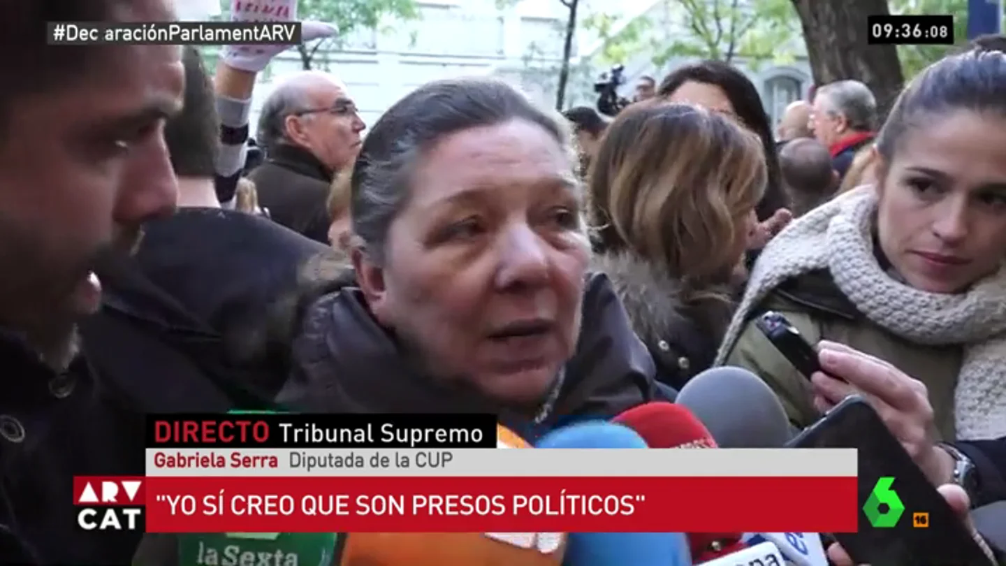 Gabriela Serra, diputada de la CUP Gabriela Serra, diputada de la CUP