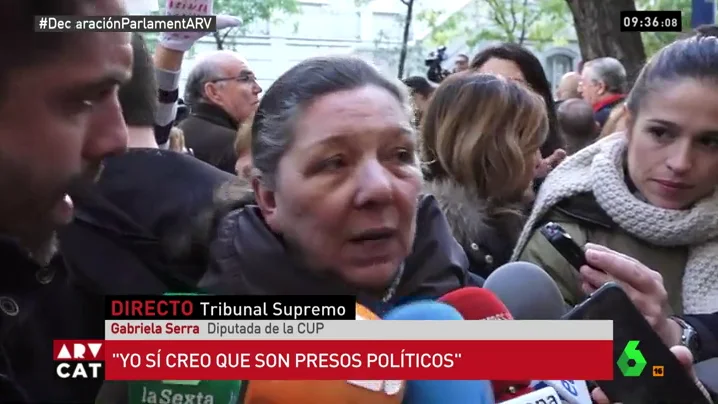Gabriela Serra, diputada de la CUP Gabriela Serra, diputada de la CUP