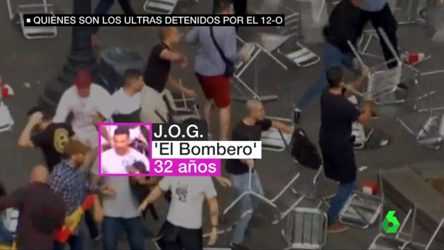 ultras detenidos
