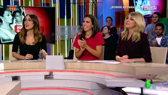 Zapeando juega a la linea del tiempo con Ana Pastor por el estreno de 'Dónde estabas entonces' Zapeando juega a la linea del tiempo con Ana Pastor por el estreno de 'Dónde estabas entonces'