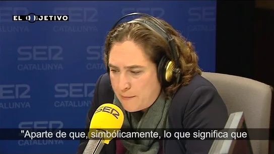 Ada Colau: “El PP es la última fuerza electoral de Cataluña” Ada Colau: “El PP es la última fuerza electoral de Cataluña”