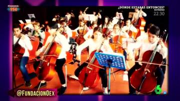 El asombroso 'concierto' infantil de la orquesta Extremadura para felicitar a Zapeando