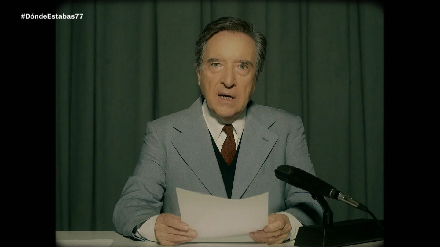 Iñalki Gabilondo en un informativo de 1977 Iñalki Gabilondo en un informativo de 1977