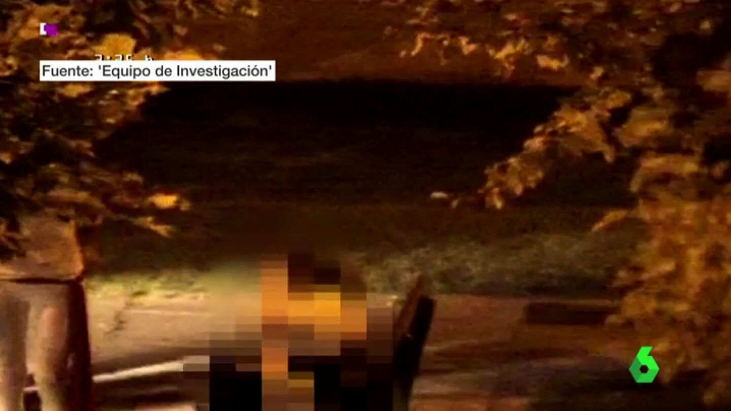 Banco donde encontraron a la v&iacute;ctima de 'La Manada' tras la agresi&oacute;n