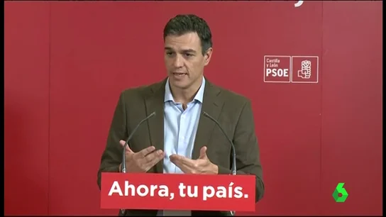 Pedro Sánchez, secretario general del PSOE Pedro Sánchez, secretario general del PSOE