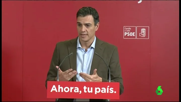 Pedro Sánchez, secretario general del PSOE