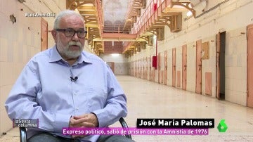 José María Palomas, expreso político