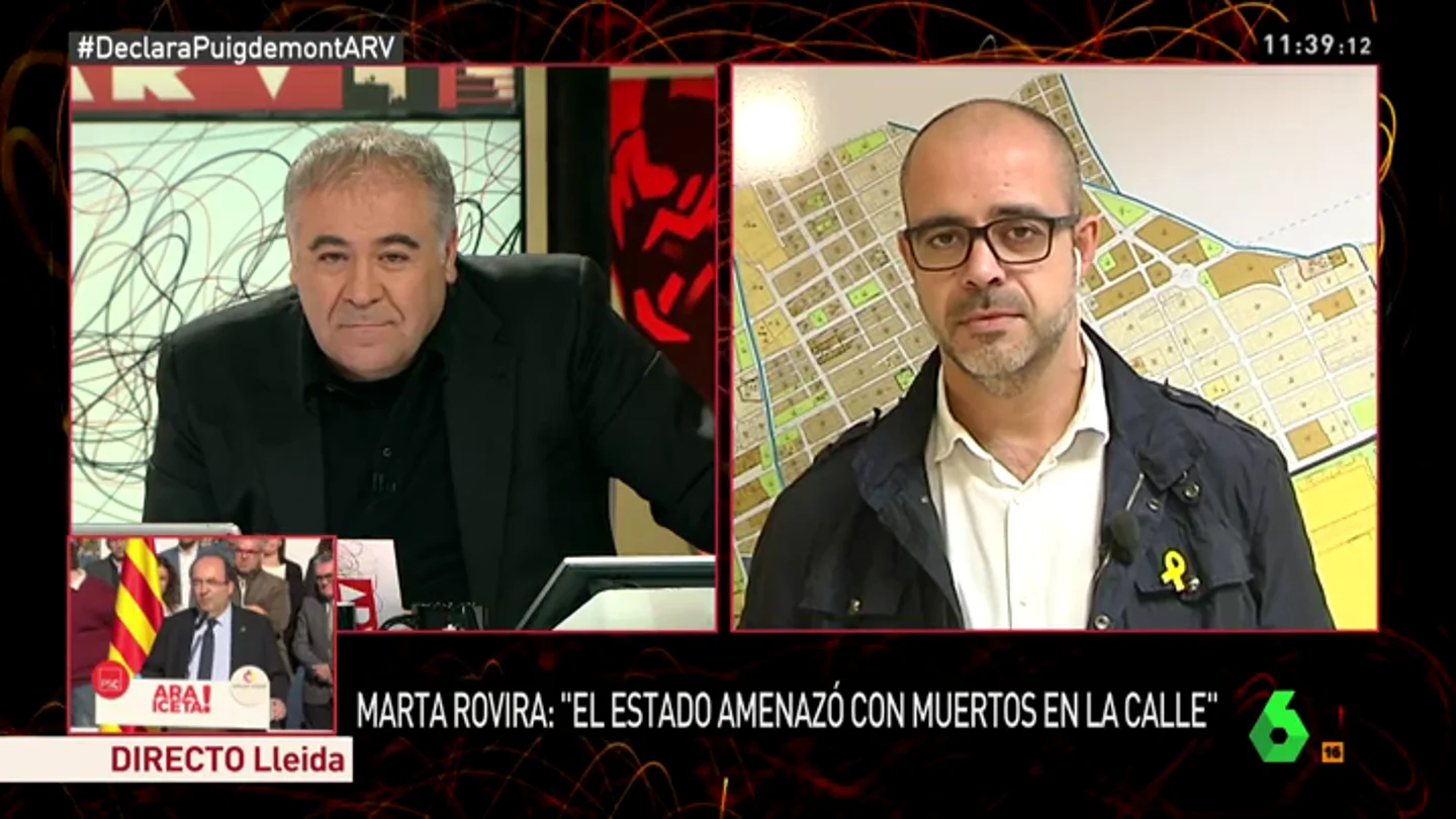Miquel Buch en Al Rojo Vivo Miquel Buch en Al Rojo Vivo