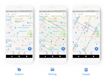 Rediseño de Google Maps Rediseño de Google Maps