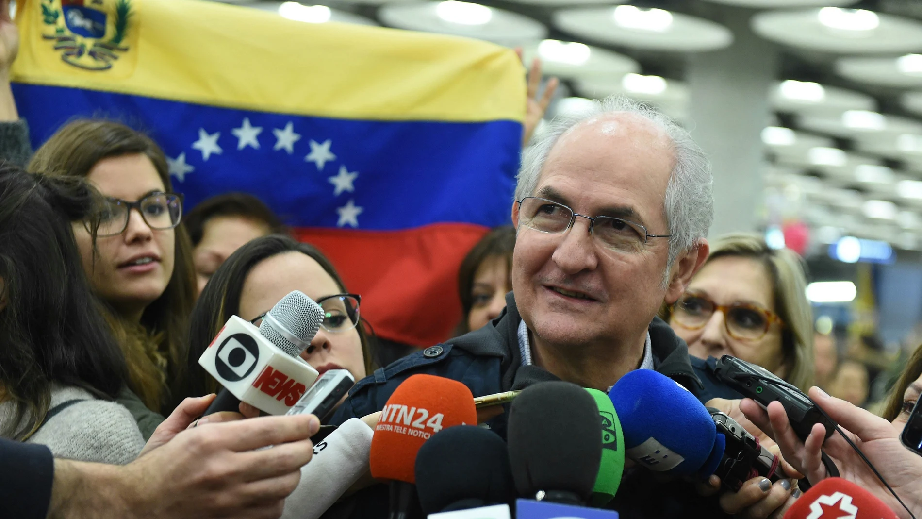 El opositor venezolano Antonio Ledezma