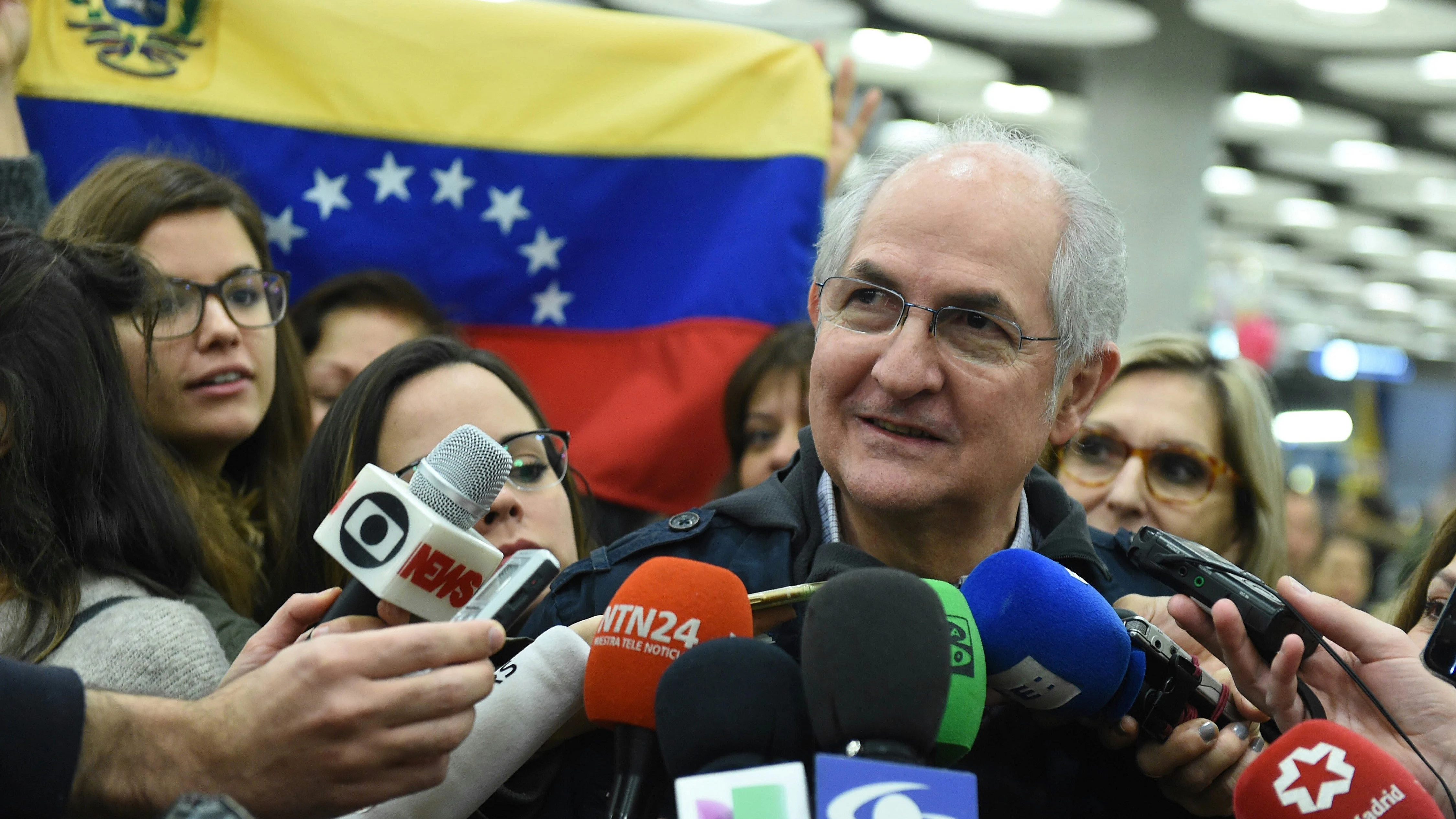 El opositor venezolano Antonio Ledezma