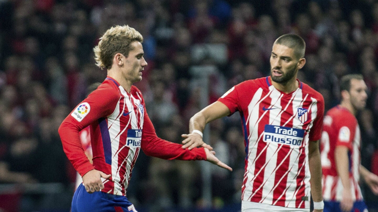 Griezmann, en el momento de ser sustituido