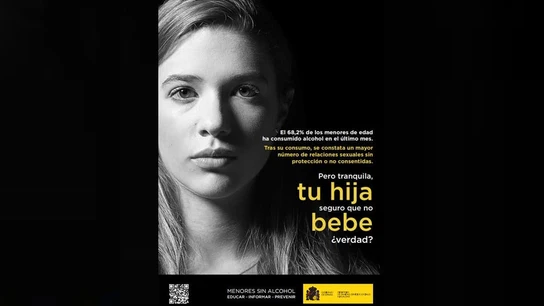 Cartel retirado por el ministerio de Sanidad Cartel retirado por el ministerio de Sanidad