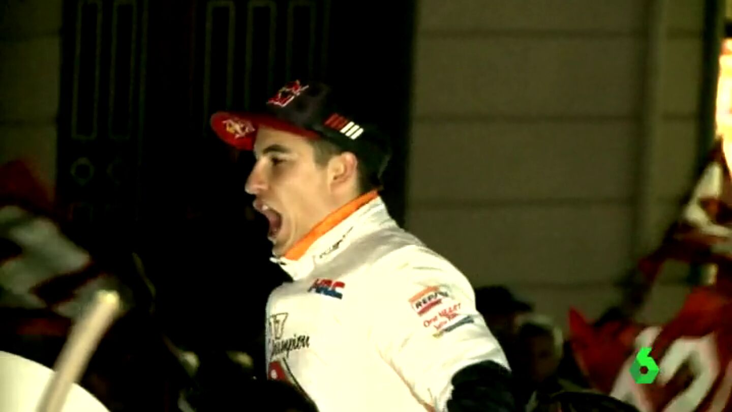 Cervera aclama a Marc M&aacute;rquez, tetracampe&oacute;n del mundo de MotoGP