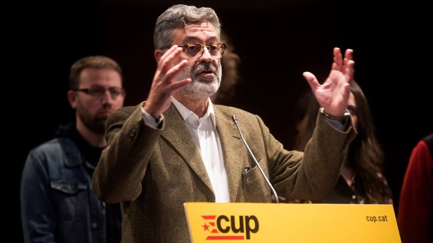 Carles Riera, diputado de la CUP