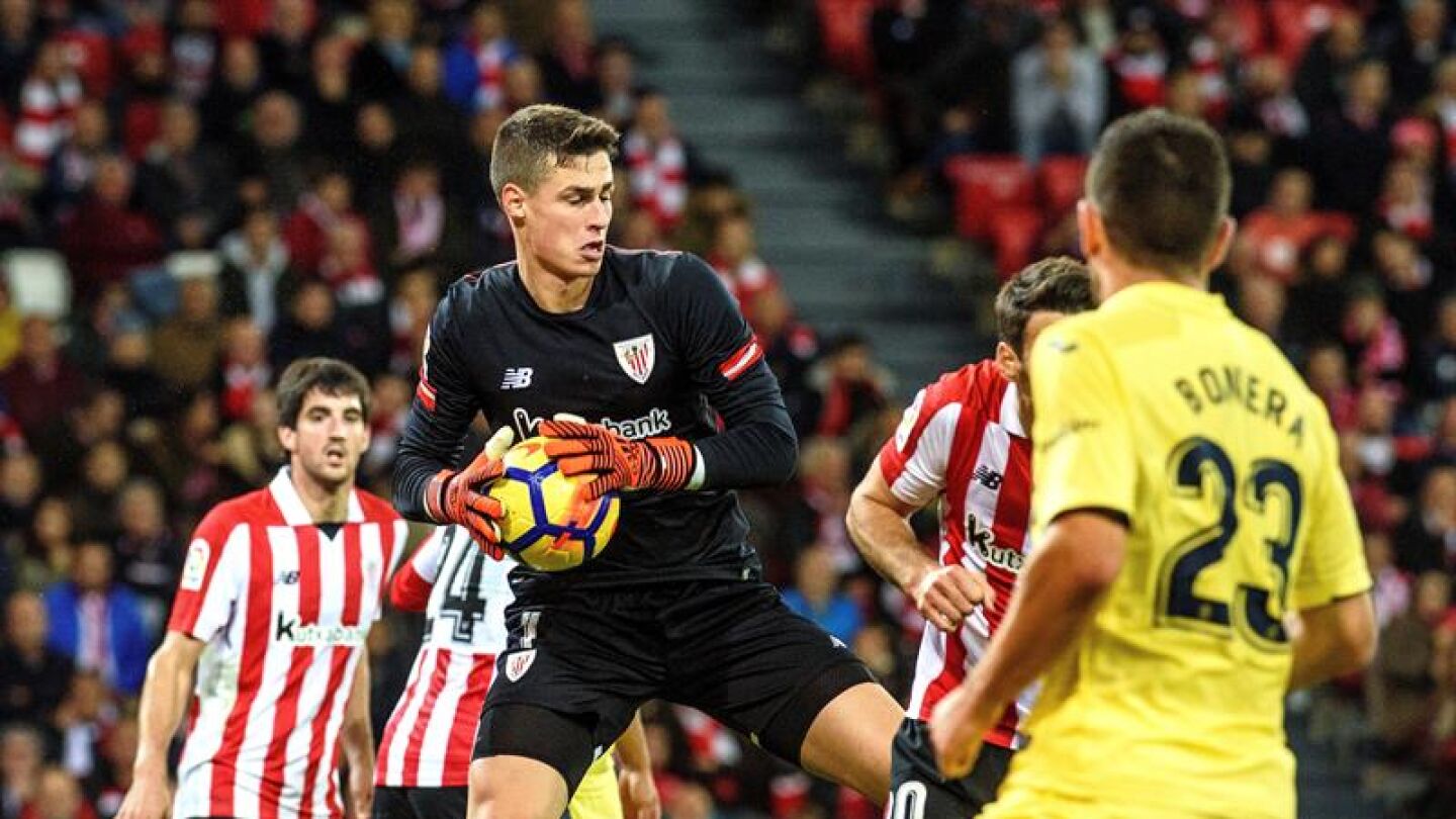 El portero del Athletic, Kepa Arrizabalaga.