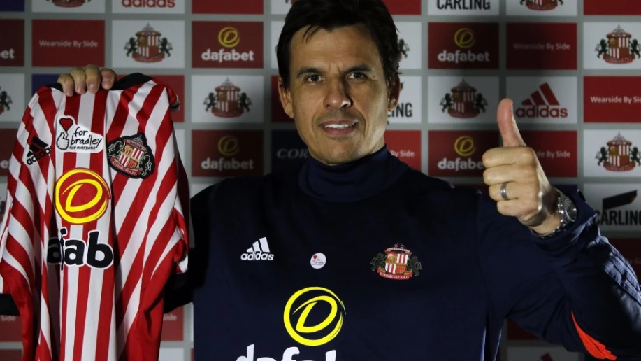 Chris Coleman, nueve entrenador del Sunderland Chris Coleman, nueve entrenador del Sunderland