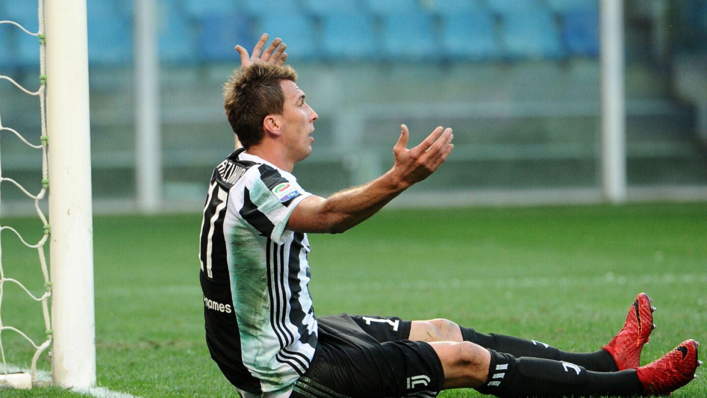 Mario Mandzukic protesta