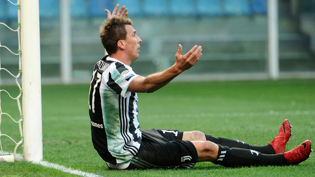 Mario Mandzukic protesta Mario Mandzukic protesta