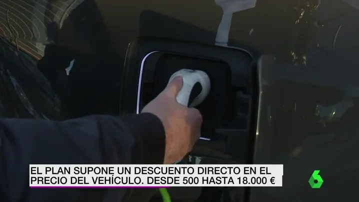 Carga de un vehículo eléctrico