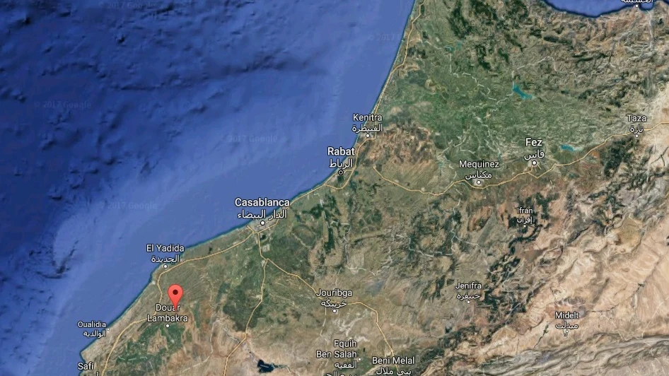 Localización de Sidi Boualam Localización de Sidi Boualam