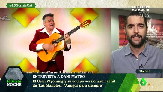 Dani Mateo, en laSexta Noche Dani Mateo, en laSexta Noche