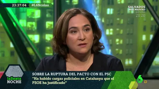 Ada Colau, en laSexta Noche Ada Colau, en laSexta Noche