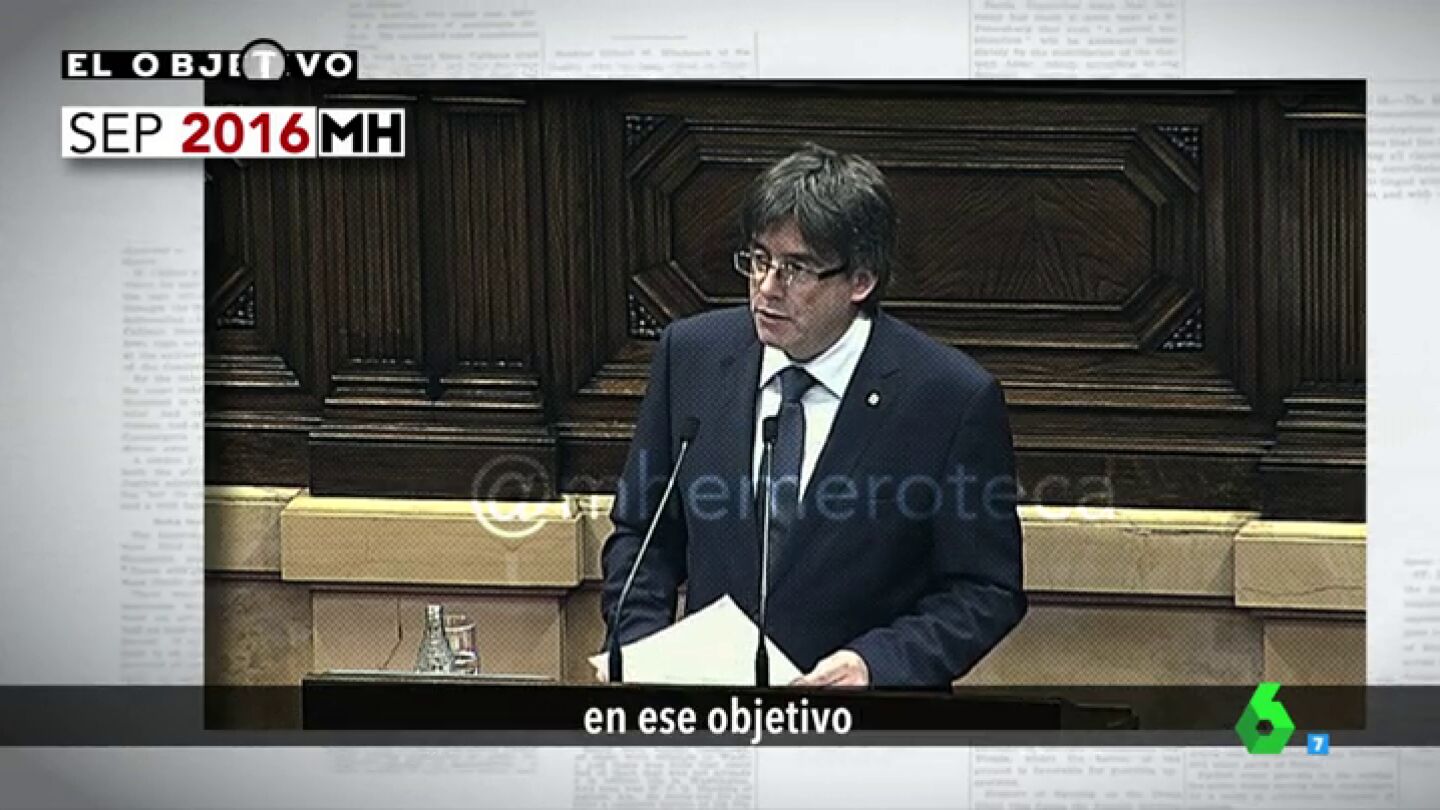 Carles Puigdemont, en 2016