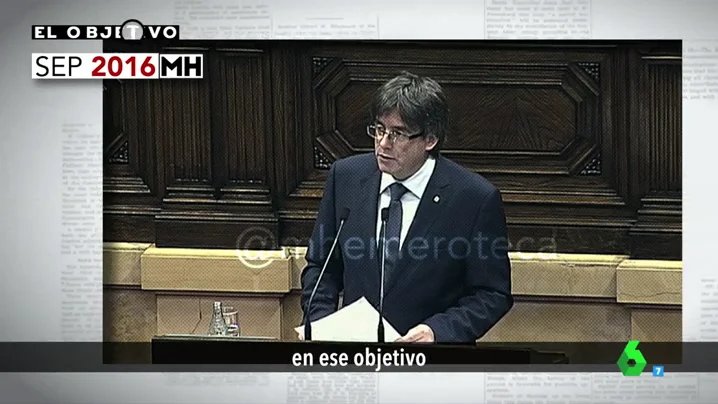 Carles Puigdemont, en 2016