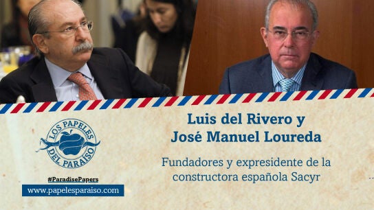Luis del Rivero y Jos&eacute; Manuel Loureda, expresidentes de Sacyr
