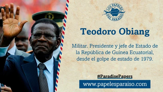 Teodoro Obiang, jefe de Estado de la República de Guinea Ecuatorial Teodoro Obiang, jefe de Estado de la República de Guinea Ecuatorial