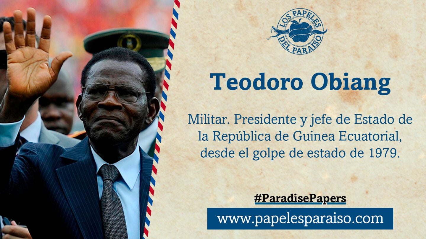 Teodoro Obiang, jefe de Estado de la Rep&uacute;blica de Guinea Ecuatorial