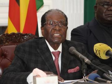 El expresidente de Zimbabue, Robert Mugabe El expresidente de Zimbabue, Robert Mugabe