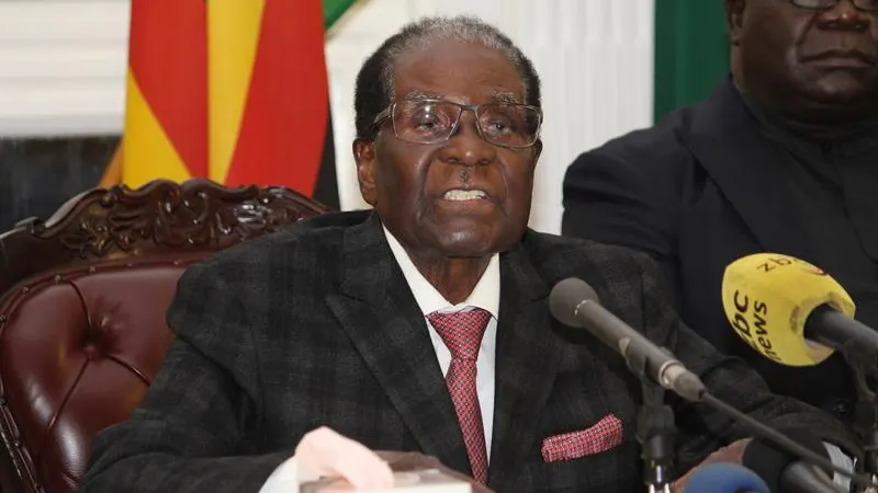 El expresidente de Zimbabue, Robert Mugabe