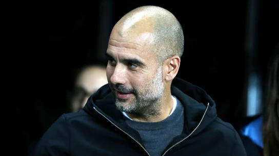 El entrenador del Manchester City, Pep Guardiola. El entrenador del Manchester City, Pep Guardiola.