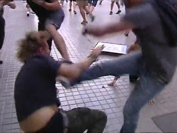Agresiones el 9 de octubre en Valencia Agresiones el 9 de octubre en Valencia