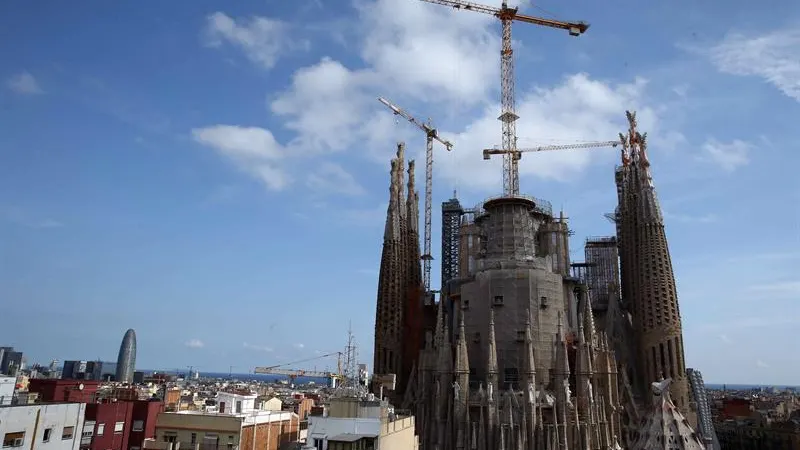 Vista de la Sagrada Familia