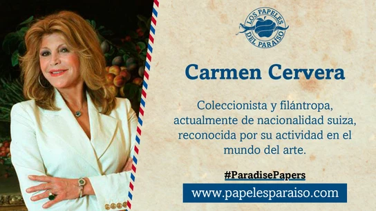Carmen Cervera, coleccionista y filántropa Carmen Cervera, coleccionista y filántropa